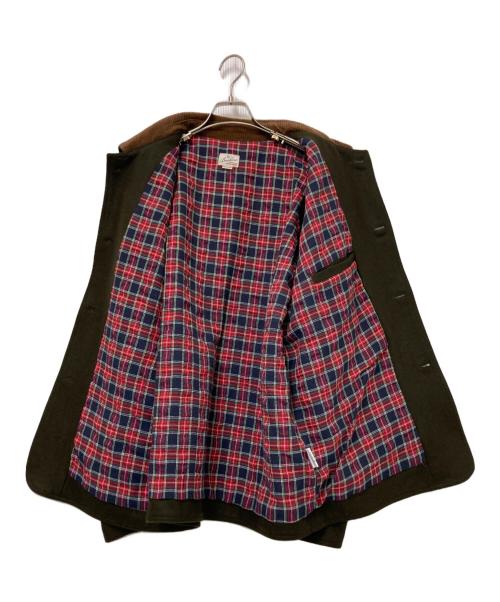 BACKERS（バッカーズ）BACKERS (バッカーズ) 襟コーデュロイジャケット オリーブ サイズ:Mの古着・服飾アイテム