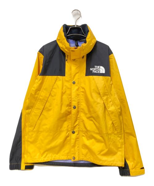 THE NORTH FACE（ザ ノース フェイス）THE NORTH FACE (ザ ノース フェイス) Mountain Raintex Jacket イエロー×ブラック サイズ:Mの古着・服飾アイテム