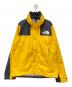 THE NORTH FACE（ザ ノース フェイス）の古着「Mountain Raintex Jacket」｜イエロー×ブラック
