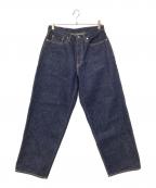 sancaサンカ）の古着「デニム5Pワイドフィット15.5oz」｜インディゴ