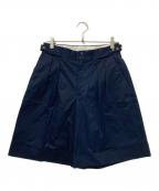 SCYEBASICSサイベーシックス）の古着「San Joaquin Cotton Shorts」｜ネイビー