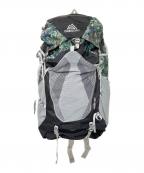 GREGORYグレゴリー）の古着「リュック」｜グレー×グリーン