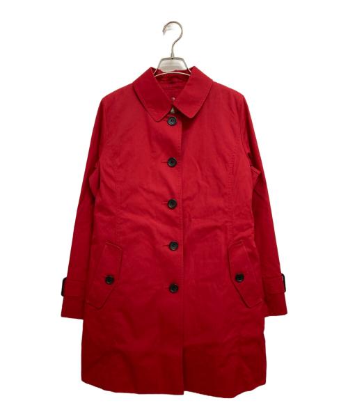 BURBERRY LONDON（バーバリーロンドン）BURBERRY LONDON (バーバリーロンドン) 裏地ノヴァチェックトレンチコート レッド サイズ:9の古着・服飾アイテム