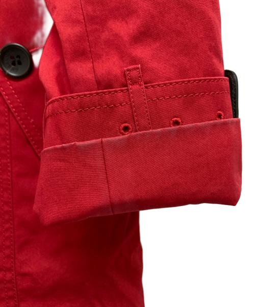 BURBERRY LONDON（バーバリーロンドン）BURBERRY LONDON (バーバリーロンドン) 裏地ノヴァチェックトレンチコート レッド サイズ:9の古着・服飾アイテム