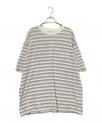 ）の古着「ボーダーTシャツ」｜ベージュ