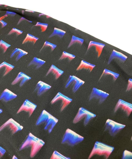 MAISON SPECIAL（メゾンスペシャル）MAISON SPECIAL (メゾンスペシャル) グラデーションカラーブロックプリント1タックワイドパンツ ブラック サイズ:02の古着・服飾アイテム