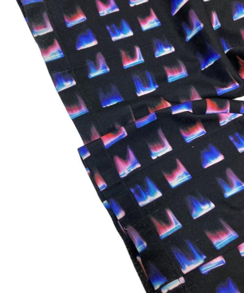 MAISON SPECIAL（メゾンスペシャル）MAISON SPECIAL (メゾンスペシャル) グラデーションカラーブロックプリント1タックワイドパンツ ブラック サイズ:02の古着・服飾アイテム