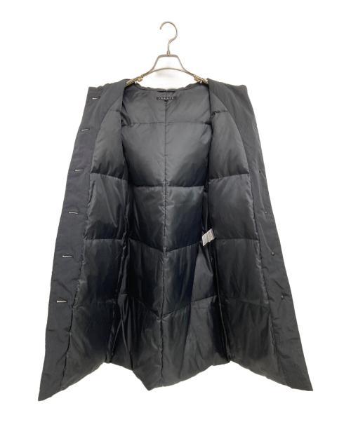 theory（セオリー）theory (セオリー) ファー付きダウンコート ブラック サイズ:Sの古着・服飾アイテム