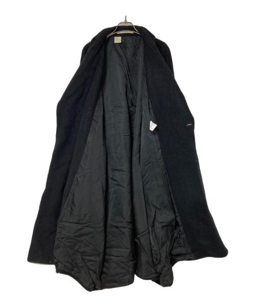 N.HOOLYWOOD（エヌ ハリウッド）N.HOOLYWOOD (エヌ ハリウッド) CHESTERFIELD LONG COAT ブラック サイズ:38の古着・服飾アイテム