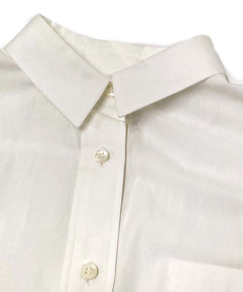sacai（サカイ）sacai (サカイ) バックプリーツシャツ ホワイト サイズ:1の古着・服飾アイテム