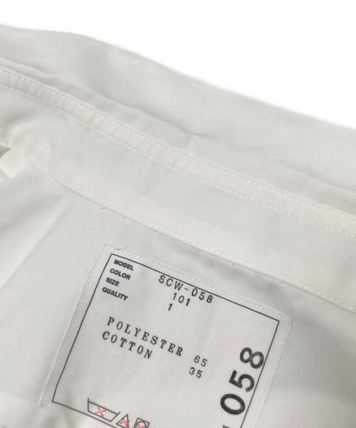 sacai（サカイ）sacai (サカイ) バックプリーツシャツ ホワイト サイズ:1の古着・服飾アイテム