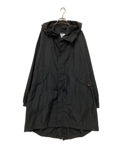 ALPHA（アルファ）ALPHA (アルファ) ウォッシャブルナイロンタフタスノーパーカー ブラック サイズ:Mの古着・服飾アイテム