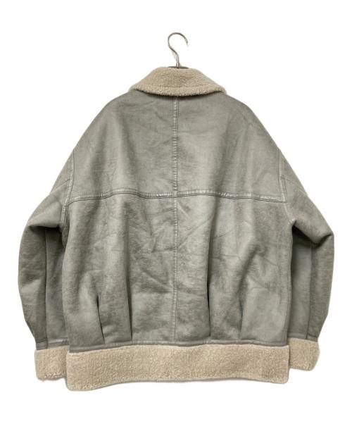 LAGUA GEM（ラグアジェム）LAGUA GEM (ラグアジェム) ムートンジャケット グレー サイズ:Fの古着・服飾アイテム