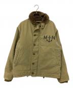 HOUSTONヒューストン）の古着「デッキジャケット」｜オリーブ