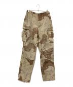 US ARMYユーエスアーミー）の古着「カモ柄カーゴパンツ」｜ベージュ