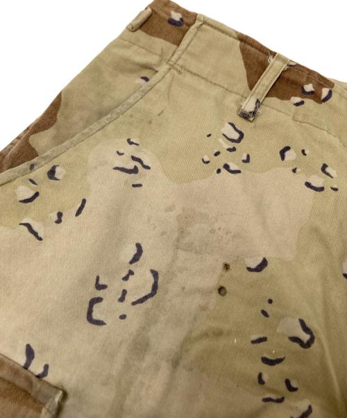 US ARMY（ユーエスアーミー）US ARMY (ユーエスアーミー) カモ柄カーゴパンツ ベージュ サイズ:SMALL-LONGの古着・服飾アイテム