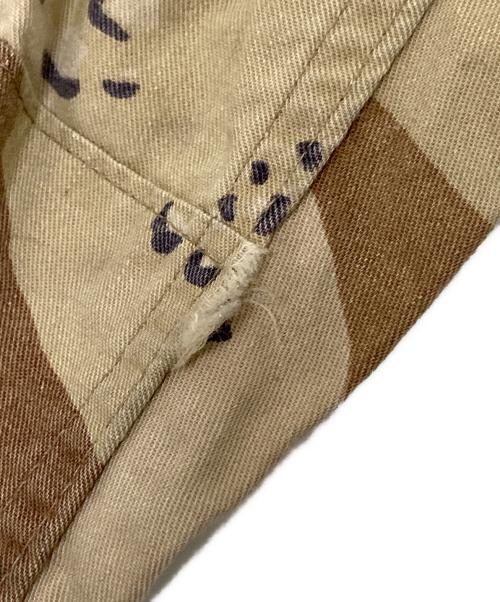 US ARMY（ユーエスアーミー）US ARMY (ユーエスアーミー) カモ柄カーゴパンツ ベージュ サイズ:SMALL-LONGの古着・服飾アイテム