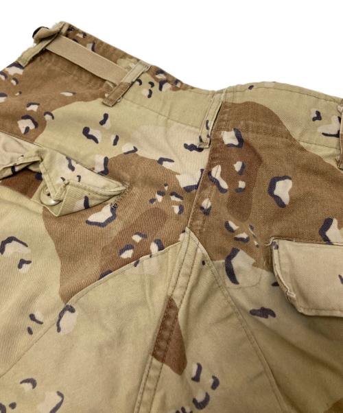 US ARMY（ユーエスアーミー）US ARMY (ユーエスアーミー) カモ柄カーゴパンツ ベージュ サイズ:SMALL-LONGの古着・服飾アイテム