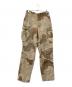 US ARMY（ユーエスアーミー）の古着「カモ柄カーゴパンツ」｜ベージュ