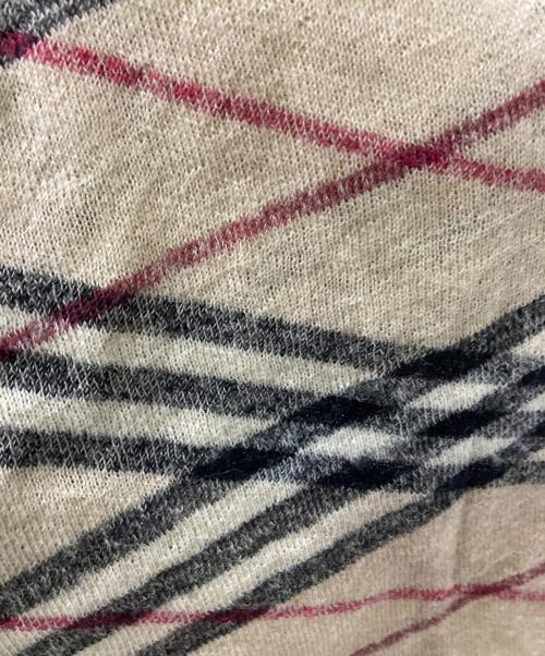 BURBERRY LONDON（バーバリーロンドン）BURBERRY LONDON (バーバリーロンドン) ノヴァチェックカットソー ベージュ サイズ:1の古着・服飾アイテム