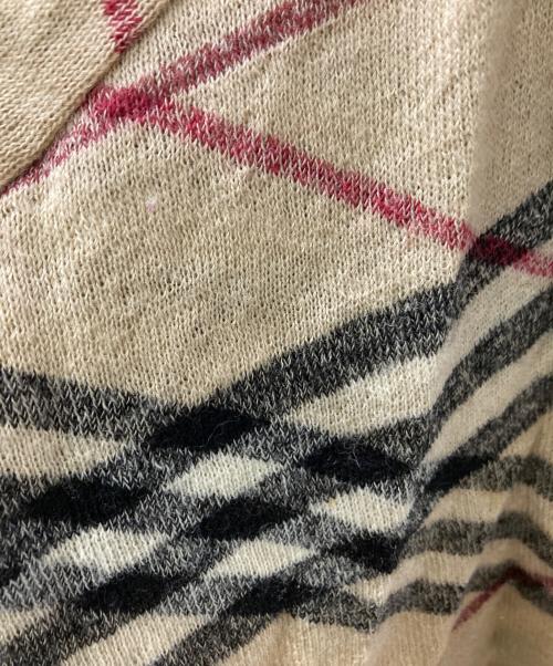 BURBERRY LONDON（バーバリーロンドン）BURBERRY LONDON (バーバリーロンドン) ノヴァチェックカットソー ベージュ サイズ:1の古着・服飾アイテム