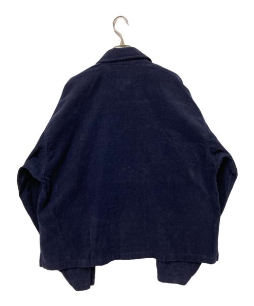 BEAMS（ビームス）BEAMS (ビームス) コーデュロイ ワイド コーチジャケット ネイビー サイズ:Lの古着・服飾アイテム