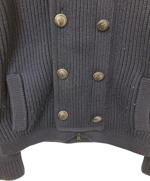 MONCLER（モンクレール）MONCLER (モンクレール) MAGLIONE TRICOT CARDIGAN ネイビー サイズ:Mの古着・服飾アイテム