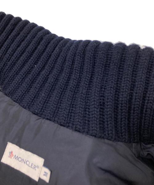MONCLER（モンクレール）MONCLER (モンクレール) MAGLIONE TRICOT CARDIGAN ネイビー サイズ:Mの古着・服飾アイテム