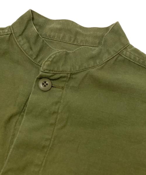 Needles（ニードルズ）Needles (ニードルズ) Stand Collar Army Shirt オリーブ サイズ:Mの古着・服飾アイテム