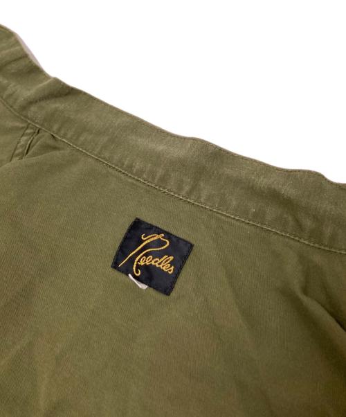 Needles（ニードルズ）Needles (ニードルズ) Stand Collar Army Shirt オリーブ サイズ:Mの古着・服飾アイテム