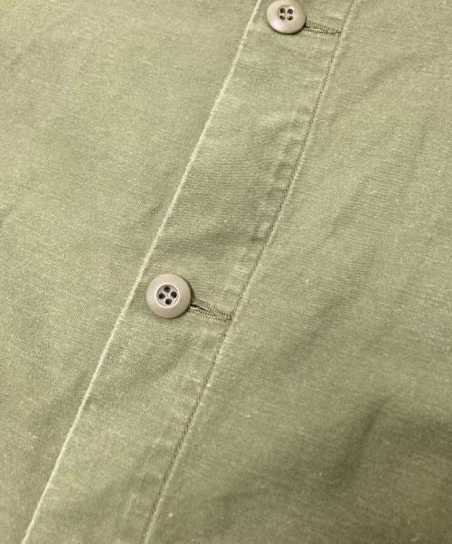 Needles（ニードルズ）Needles (ニードルズ) Stand Collar Army Shirt オリーブ サイズ:Mの古着・服飾アイテム