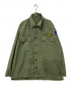 US ARMYユーエスアーミー）の古着「ユーティリティシャツ」｜オリーブ