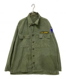 US ARMY（ユーエスアーミー）の古着「ユーティリティシャツ」｜オリーブ