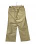 RRL (ダブルアールエル) 2タックパンツ カーキ サイズ:W36×L32：24000円