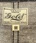 中古・古着 gold (ゴールド) RECYCLED WASTE SUVIN COTTON YARN 11.5oz. DENIM WORK COAT ブラック サイズ:M：25000円