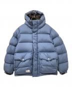 Schottショット）の古着「TOP TIRE HOODED DOWN JACKET」｜ブルー
