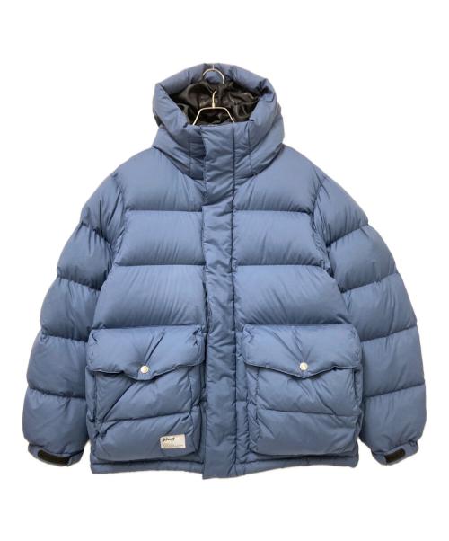 Schott（ショット）Schott (ショット) TOP TIRE HOODED DOWN JACKET ブルー サイズ:Mの古着・服飾アイテム