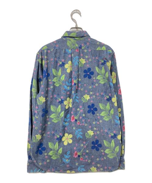 Engineered Garments（エンジニアドガーメンツ）Engineered Garments (エンジニアドガーメンツ) 花柄シャツ インディゴ サイズ:Sの古着・服飾アイテム