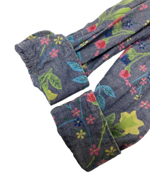 Engineered Garments（エンジニアドガーメンツ）Engineered Garments (エンジニアドガーメンツ) 花柄シャツ インディゴ サイズ:Sの古着・服飾アイテム