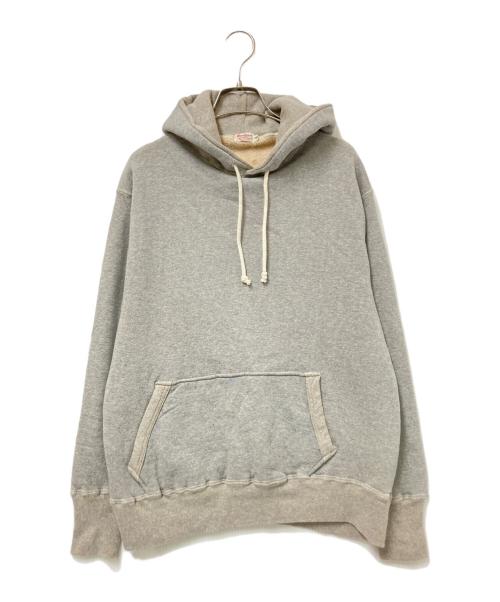 WAREHOUSE（ウエアハウス）WAREHOUSE (ウエアハウス) 2本針フードパーカー グレー サイズ:40の古着・服飾アイテム