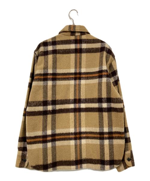 MONTGOMERY WARD（モンゴメリーワード）MONTGOMERY WARD (モンゴメリーワード) 60-70‘SCPOジャケット ベージュ×ブラウン サイズ:下記参照の古着・服飾アイテム