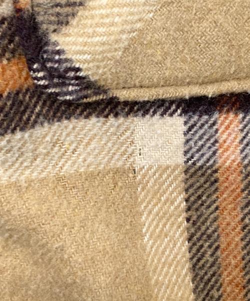 MONTGOMERY WARD（モンゴメリーワード）MONTGOMERY WARD (モンゴメリーワード) 60-70‘SCPOジャケット ベージュ×ブラウン サイズ:下記参照の古着・服飾アイテム