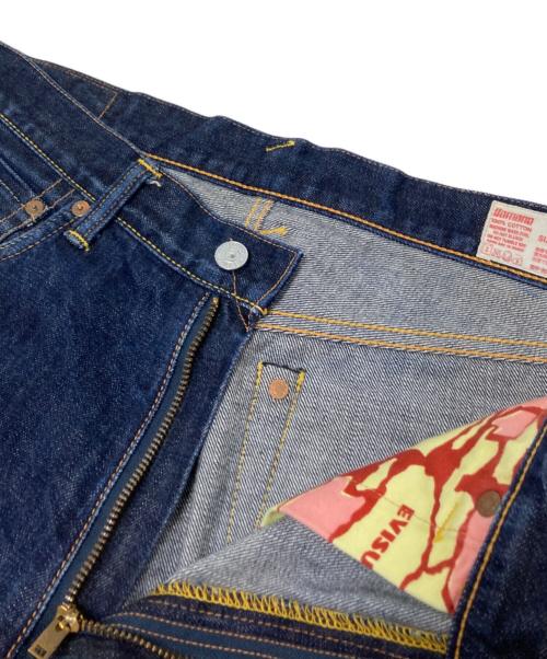 EVISU（エヴィス）EVISU (エヴィス) セルビッチデニムパンツ インディゴ サイズ:W33×L35の古着・服飾アイテム
