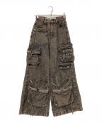 PRANK PROJECTプランクプロジェクト）の古着「Denim Cargo Pants」｜インディゴ