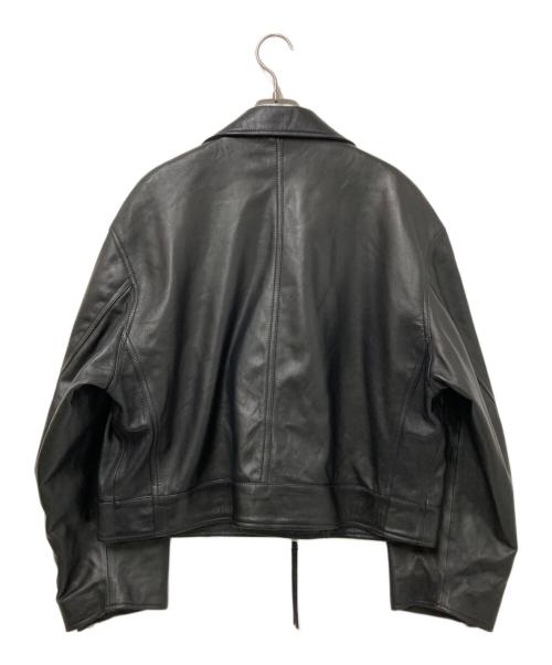MAISON SPECIAL（メゾンスペシャル）MAISON SPECIAL (メゾンスペシャル) Leather Riders Jacket ブラック サイズ:36の古着・服飾アイテム