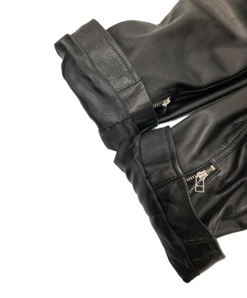 MAISON SPECIAL（メゾンスペシャル）MAISON SPECIAL (メゾンスペシャル) Leather Riders Jacket ブラック サイズ:36の古着・服飾アイテム