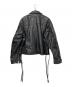PRANK PROJECT (プランクプロジェクト) Lace-Up Leather Blouson ブラック サイズ:FREE：20000円