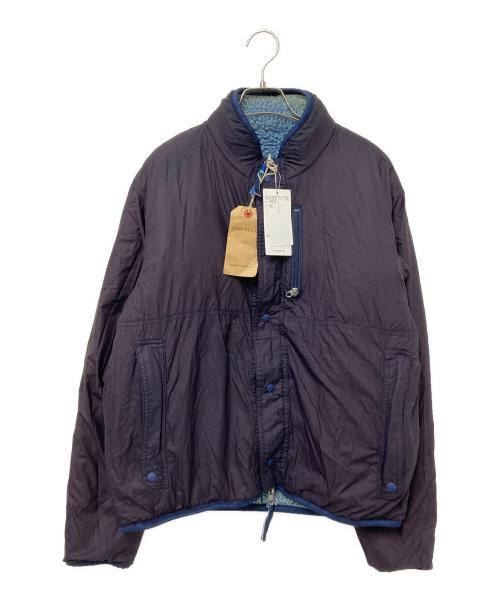 REMI RELIEF（レミレリーフ）REMI RELIEF (レミレリーフ) BEAMS PLUS (ビームスプラス) インディゴ加工リバーシブルフリースジャケット ブルー サイズ:XL 未使用品の古着・服飾アイテム