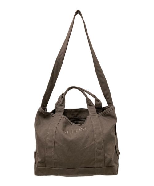 L.L.Bean（エルエルビーン）L.L.Bean (エルエルビーン) 2WAYトートバッグ ブラウン サイズ:下記参照の古着・服飾アイテム