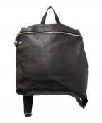 kawa-kawaカワカワ）の古着「2WAYレザーバッグ」｜ブラック